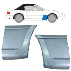 Panel de reparación guardabarros delantero para Mazda MX-5 1989-1998 / Izquierda+Derecha / Conjunto 9830