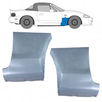 Panel de reparación guardabarros delantero para Mazda MX-5 1998-2005 / Izquierda+Derecha / Conjunto 9608