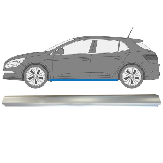 Panel de reparación del umbral