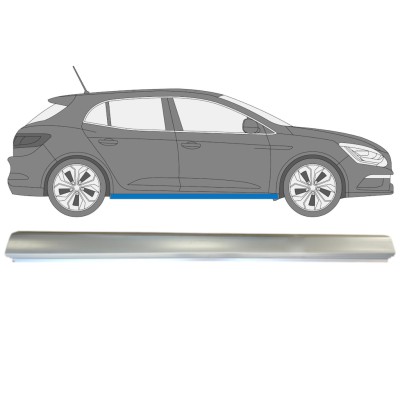 Panel de reparación del umbral para Renault Megane 2016- / Derecho 15010