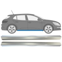 Panel de reparación del umbral para Renault Megane 2016- / Izquierda+Derecha / Conjunto 15009