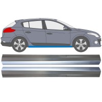 Panel de reparación del umbral para Renault Megane III 2008-2016 / Izquierda+Derecha / Conjunto 16045