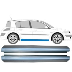 Panel de reparación del umbral para Renault Megane II 2003-2012 / Izquierda+Derecha / Conjunto 10581