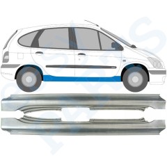 Umbral completo para Renault Megane I Scenic 1995-2003 / Izquierda+Derecha / Conjunto 10117