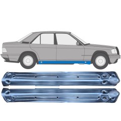 Umbral completo para Mercedes 190 W201 1982-1993 / Izquierda+Derecha / Conjunto 10427