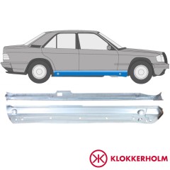 Umbral completo para Mercedes 190 W201 1982-1993 / Derecho / Conjunto 10903