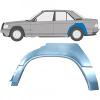 Panel de reparación guardabarros trasero para Mercedes 190 1982-1993 / Izquierda 6710