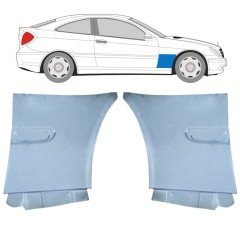 Panel de reparación guardabarros delantero para Mercedes CL-Class 203 2000-2008 / Izquierda+Derecha / Conjunto 12698