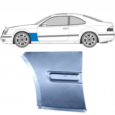 MERCEDES CLK 1997-2003 PANEL DE REPARACIÓN DEL ALERÓN DELANTERO / IZQUIERDA