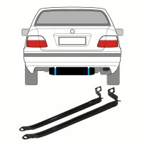 Banda de sujeción, depósito de combustible para Mercedes CLK W208 1997-2003 16028