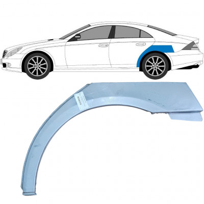 MERCEDES CLS-CLASS 2004-2011 PANEL DE REPARACIÓN DEL ALERÓN TRASERO / IZQUIERDA