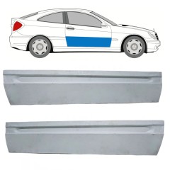 Panel de reparación del puerta para Mercedes CL-Class 203 2000-2008 / Izquierda+Derecha / Conjunto 10689
