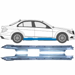 Umbral completo para Mercedes C-Class W204 2007-2014 / Izquierda+Derecha / Conjunto 9582