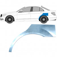 Panel de reparación guardabarros trasero para Mercedes C-class 2007-2014 / Izquierda 5356