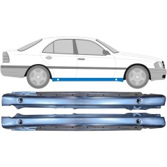 Umbral completo para Mercedes C-Class W202 1993-2001 / Izquierda+Derecha / Conjunto 9301