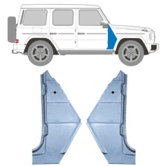 Panel de reparación guardabarros delantero para Mercedes G-Class W460 W461 W463 1979- / Izquierda+Derecha / Conjunto 9440