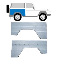 Panel de reparación guardabarros trasero para Mercedes G-Class W460 W461 W463 1979- / Izquierda+Derecha / Conjunto 9162