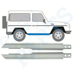 Umbral completo para Mercedes G-Class W460 W461 W463 1979-2017 / Izquierda+Derecha / Conjunto 9820