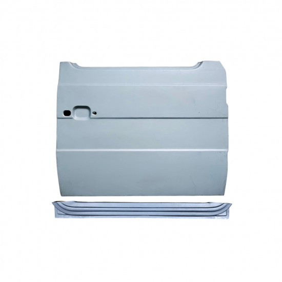 Panel de reparación puerta delantera interna + externa para Mercedes G-Class 1979- / Derecho / Conjunto 12035