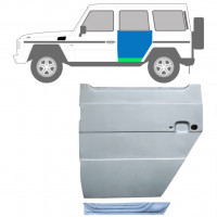 Panel de reparación puerta trasera interna + externa para Mercedes G-Class 1979- / Izquierda / Conjunto 12038