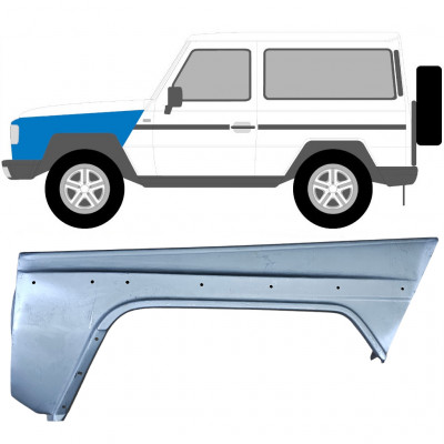 MERCEDES G CLASS 1979-1992 FRENTE GUARDABARRO / IZQUIERDA