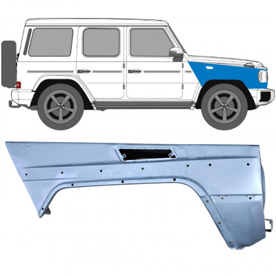 Guardabarro delantero para Mercedes G-Class W463 1997- / Derecho 6521