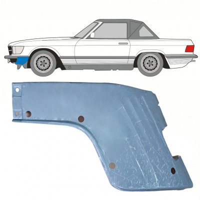 Panel de reparación guardabarros delantero para Mercedes Sl-class 1971-1989 / Izquierda 10295