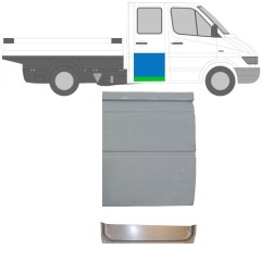 Panel de reparación puerta trasera para Mercedes Sprinter 1995-2006 / Izquierda = Derecha (simétrico) / Conjunto 10483