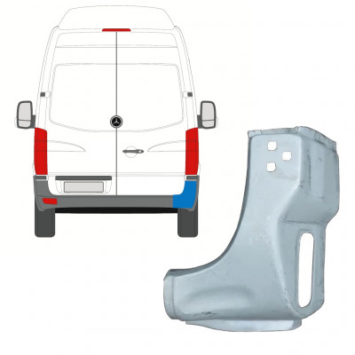 MERCEDES SPRINTER 2006-2018 TRASERO COLUMNA / DERECHA