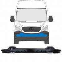 Refuerzo paragolpes delantero para Mercedes Sprinter 2013-2018 9018