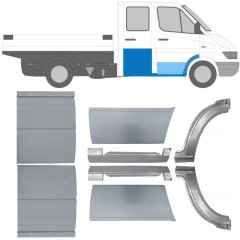 Panel de reparación conjunto para Mercedes Sprinter 1995-2006 / Izquierda+Derecha / 6751