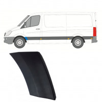 Moldura lateral guardabarros delantero para Mercedes Sprinter 2006- / Izquierda 9007