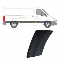 Moldura lateral guardabarros delantero para Mercedes Sprinter 2006- / Derecho 9006