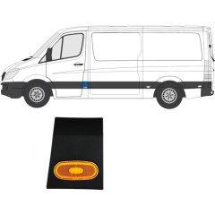 Moldura lateral con lámpara para Mercedes Sprinter 2006-2018 / Izquierda / Conjunto 10684