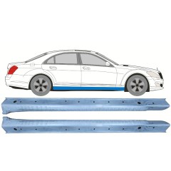 Umbral completo para Mercedes S-Class W221 2005-2013 / Izquierda+Derecha / Conjunto 9824