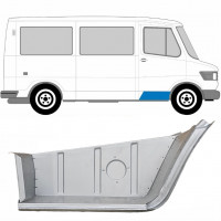 Panel de reparación escalón delantero para Mercedes T1 1977-1996 / Derecho 9070