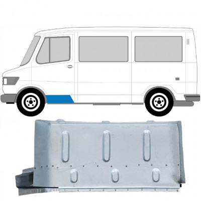 Panel de reparación escalón delantero para Mercedes 207-410 1977-1996 / Izquierda 5245