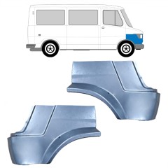 Panel de reparación guardabarros delantero para Mercedes T1 207-410 1977-1995 / Izquierda+Derecha / Conjunto 9561