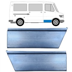 Panel de reparación puerta delantera para Mercedes T1 207-410 1977-1995 / Izquierda+Derecha / Conjunto 9564