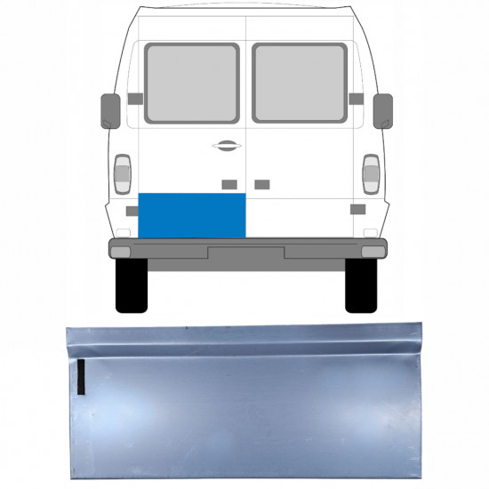 Panel de reparación puerta trasera externa para Mercedes T1 1977-1996  / Izquierda 5239