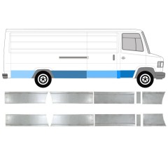 Panel de reparación conjunto para Mercedes T2 1986-1996 / Izquierda+Derecha / 9867
