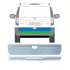 Panel de reparación puerta trasera interna + externa para Mercedes Vito W639 2003-2014 / Conjunto 9784
