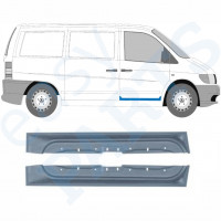 Panel de reparación puerta delantera interior para Mercedes Vito 1996-2003 / Izquierda+Derecha / Conjunto 10433