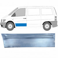 Panel de reparación de piel de puerta delantera para Mercedes Vito 1996-2003 / Izquierda 8274