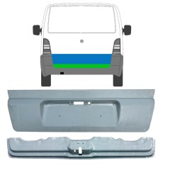 Panel de reparación puerta trasera interna + externa para Mercedes Vito I W638 1996-2003 / Conjunto 9591