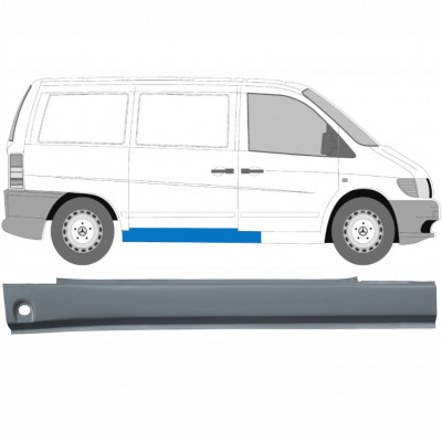 MERCEDES VITO 1996-2003 PUERTAS CORREDERAS PANEL DE REPARACIÓN DEL UMBRAL / DERECHA