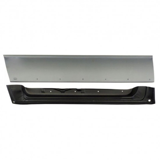 Panel de reparación puerta delantera interna + externa para Mercedes W123 1975-1985 / Izquierda / Conjunto 9909