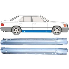 Umbral completo para Mercedes E-Class W124 1984-1996 / Izquierda+Derecha / Conjunto 9294