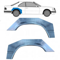 Panel de reparación guardabarros trasero para Mercedes W124 1984-1997 / Izquierda+Derecha / COUPE / Conjunto 9233