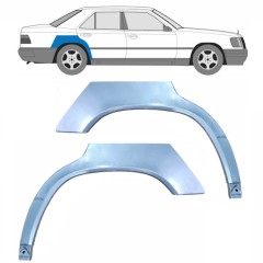 Panel de reparación guardabarros trasero para Mercedes E-Class W124 1984-1996 / Izquierda+Derecha / Conjunto 9160